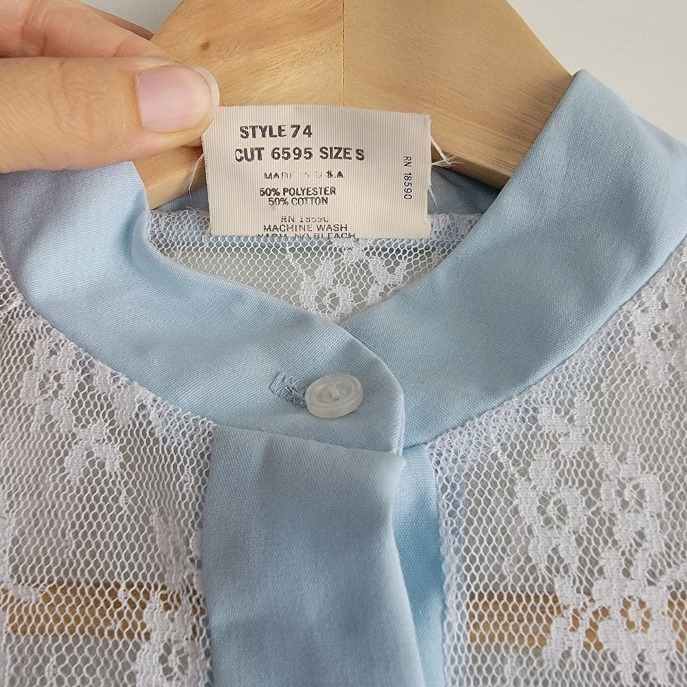 VTG Jeri Bee Lace Square Dance Shirt - Picture 6 of 10